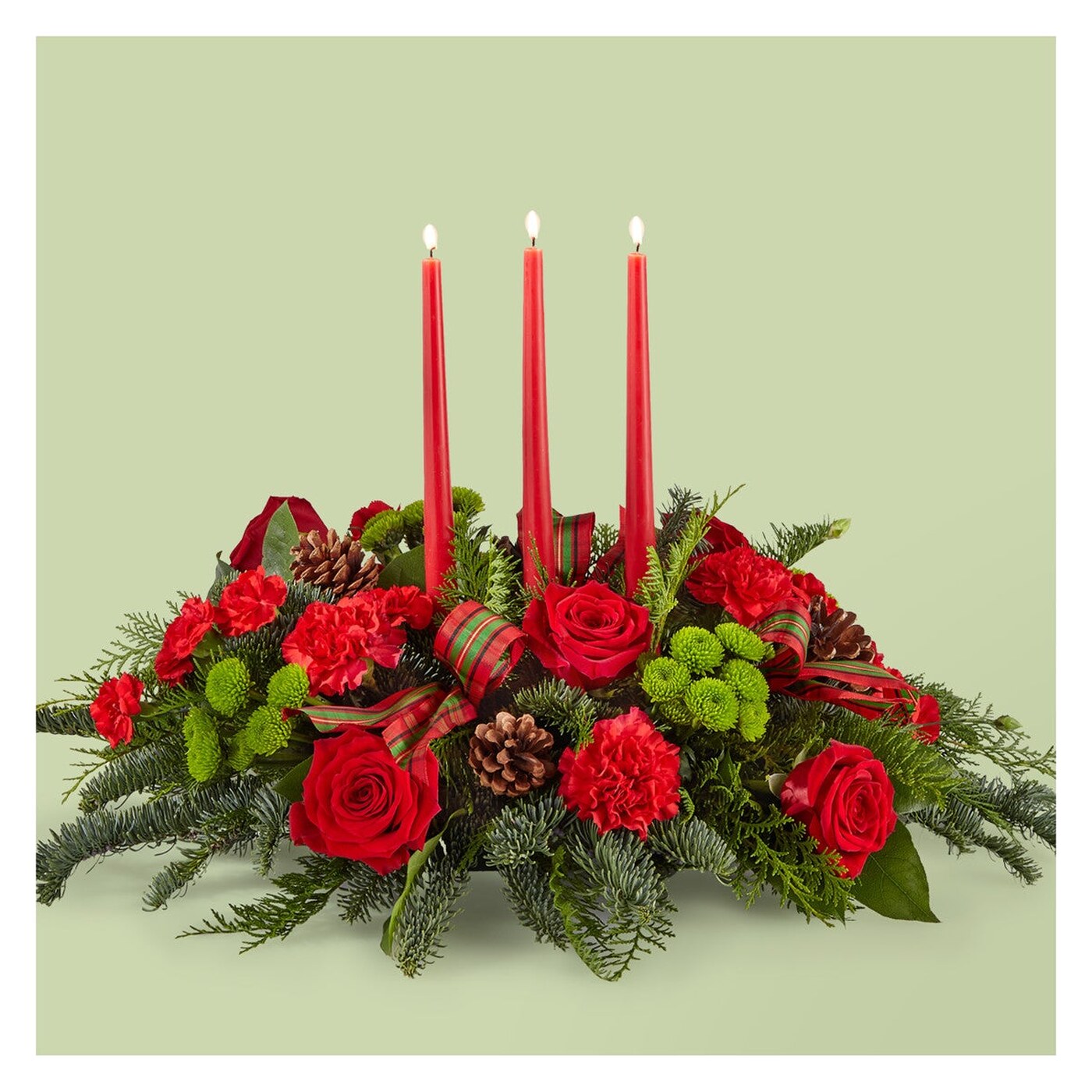 By the Candlelight Centerpiece arrangement option 3