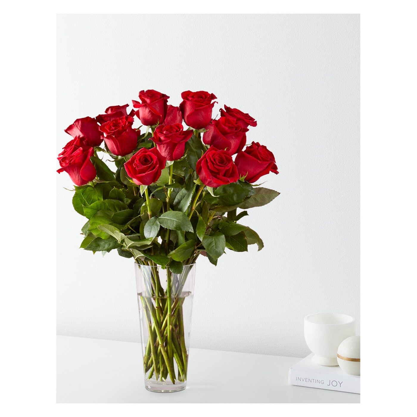 Long Stem Red Rose Bouquet arrangement option 4
