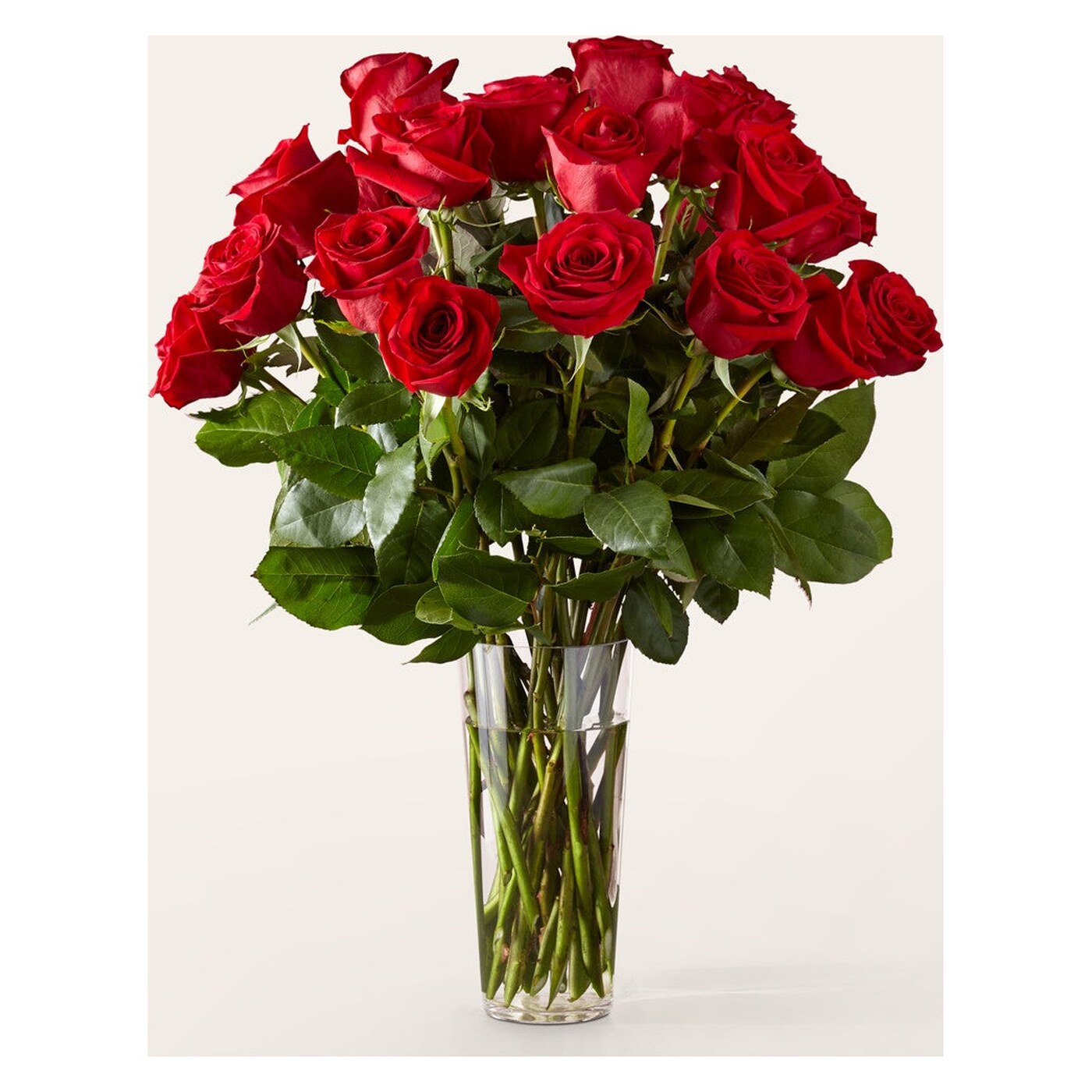 Long Stem Red Rose Bouquet arrangement option 3