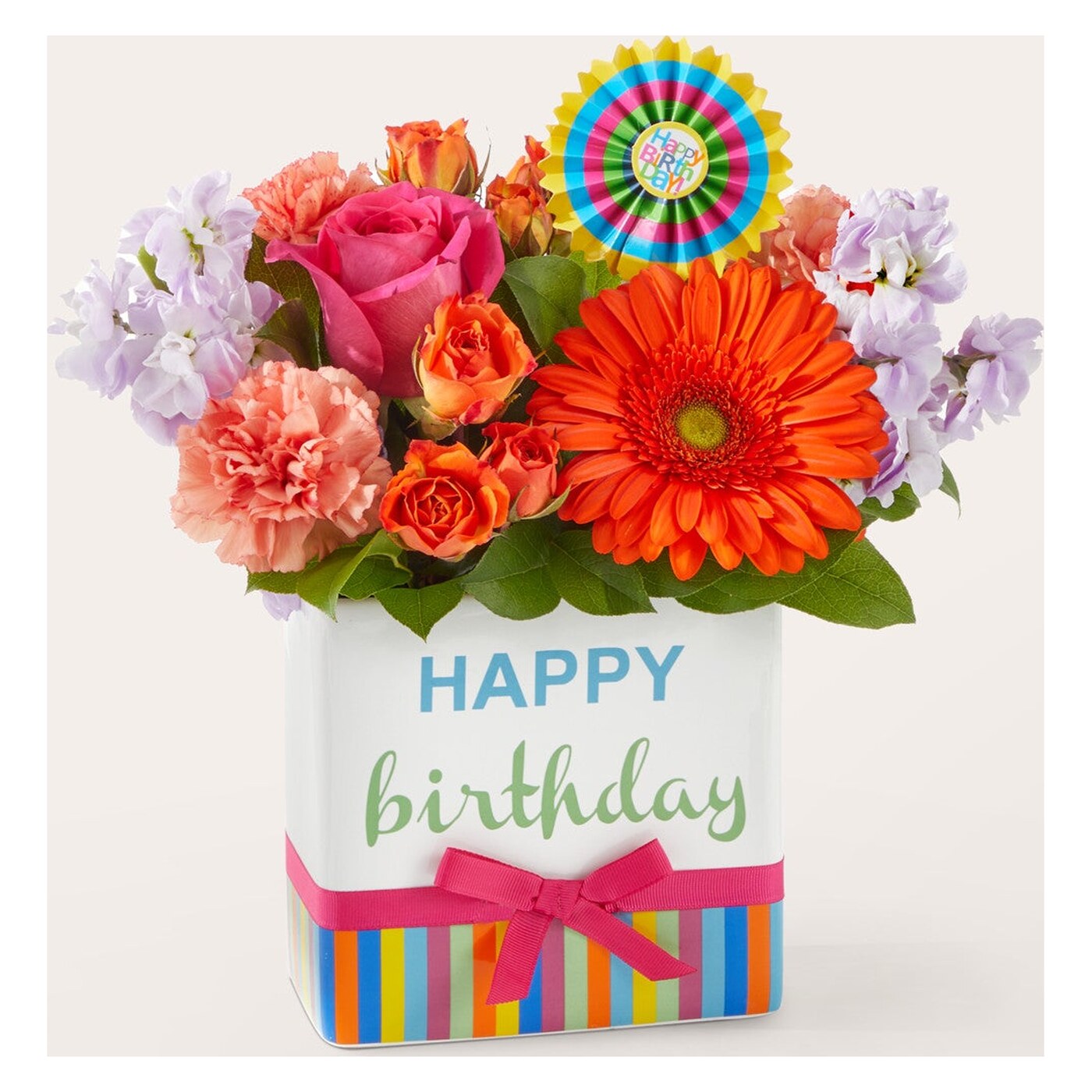 Birthday Surprise Bouquet arrangement option 3
