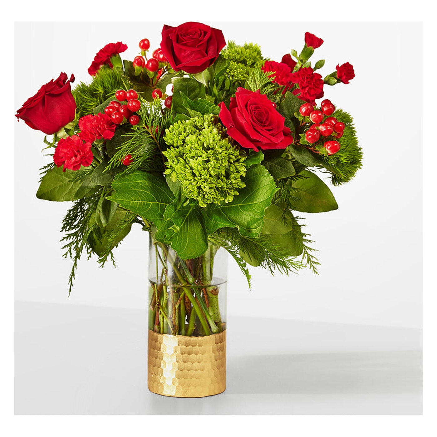 Plaid Throw Bouquet arrangement option 3