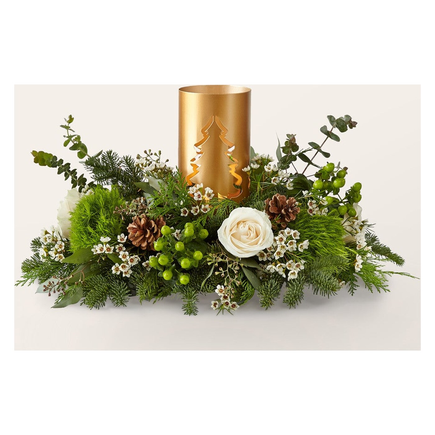 Chestnuts Roasting Centerpiece arrangement option 2