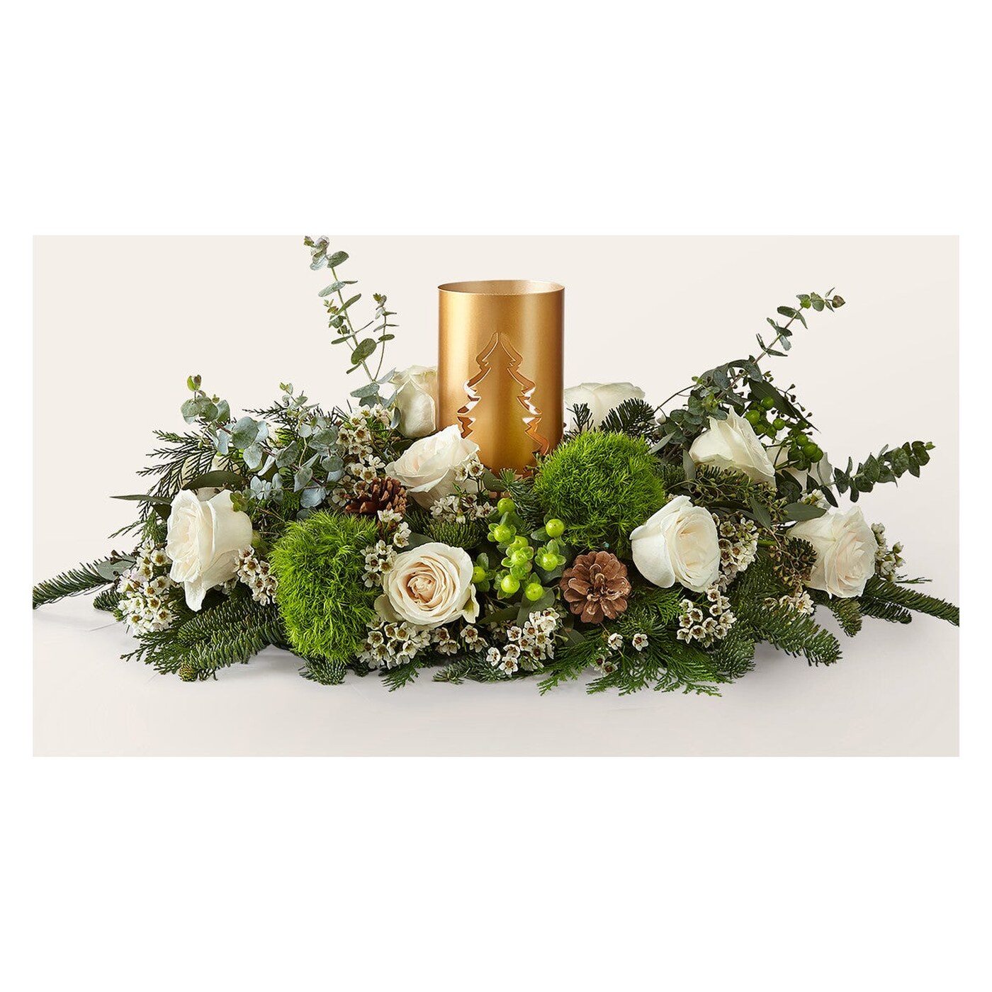 Chestnuts Roasting Centerpiece arrangement option 3