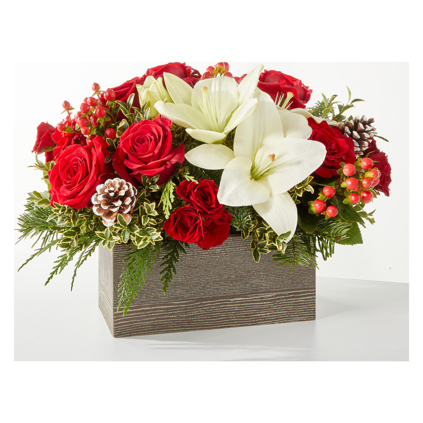Snowy Wonderland Bouquet arrangement option 3