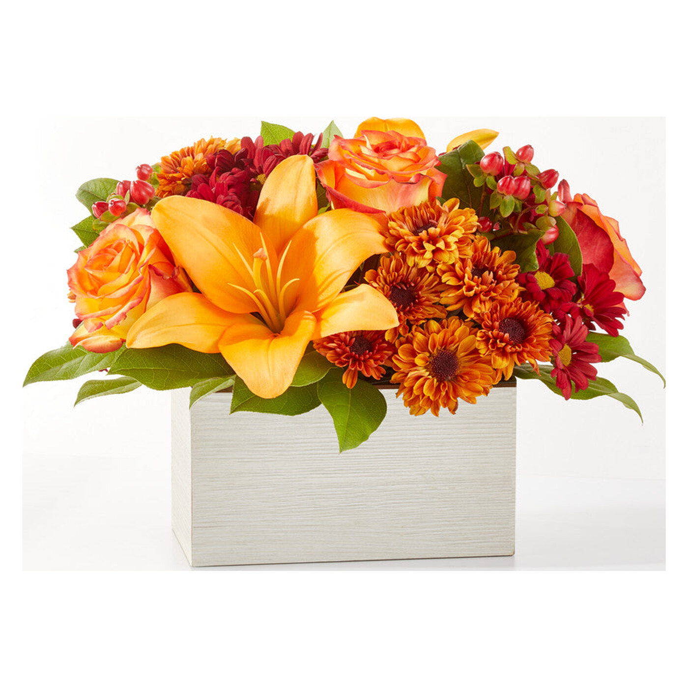 Backyard Bonfire Bouquet flower arrangement
