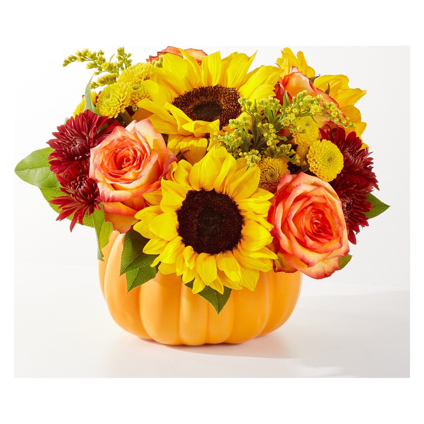 Golden Gourd Pumpkin Bouquet arrangement option 3