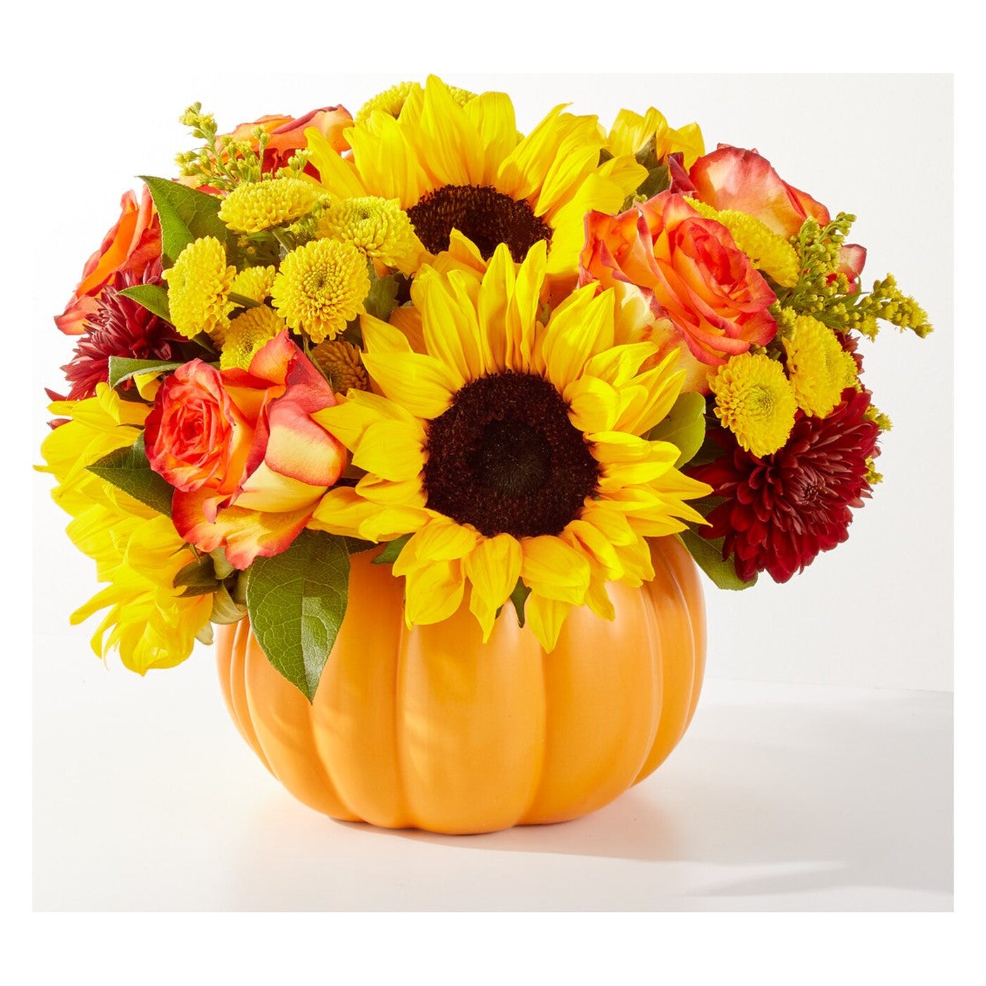 Golden Gourd Pumpkin Bouquet arrangement option 2