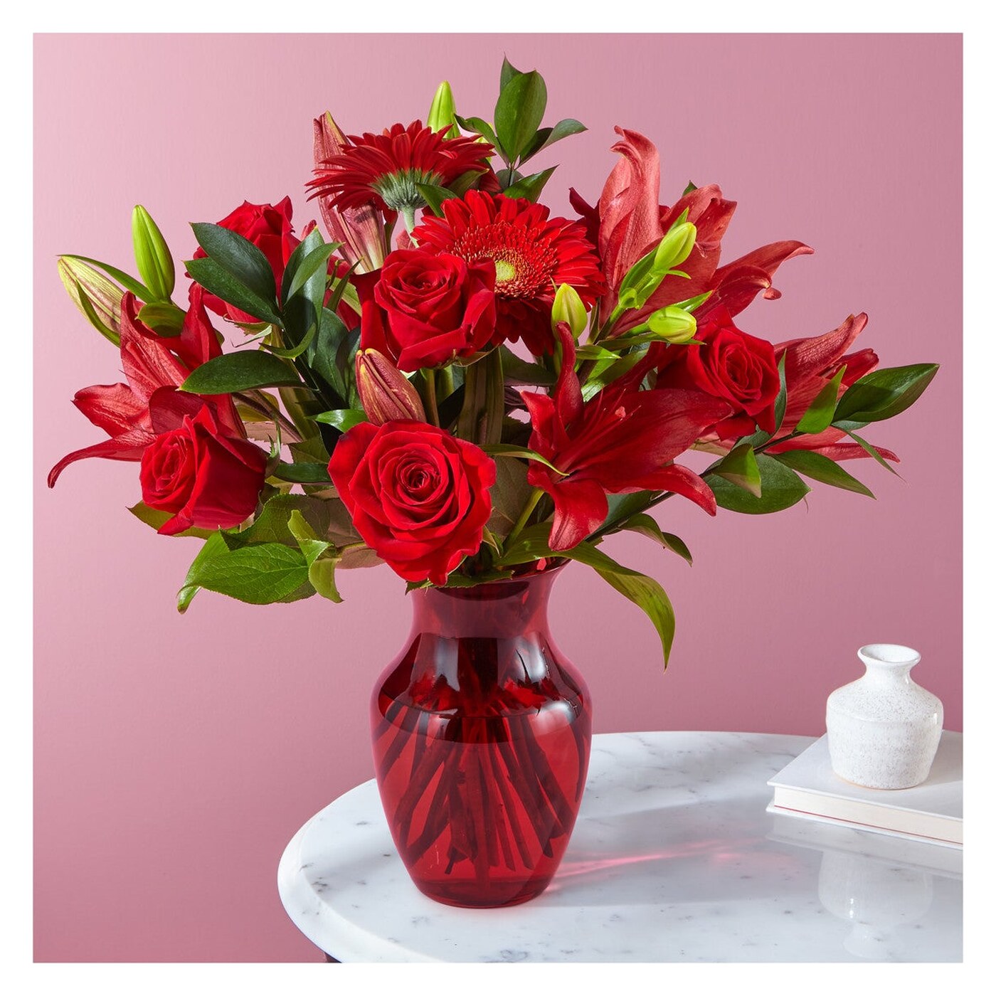Burnin' Love Bouquet arrangement option 3
