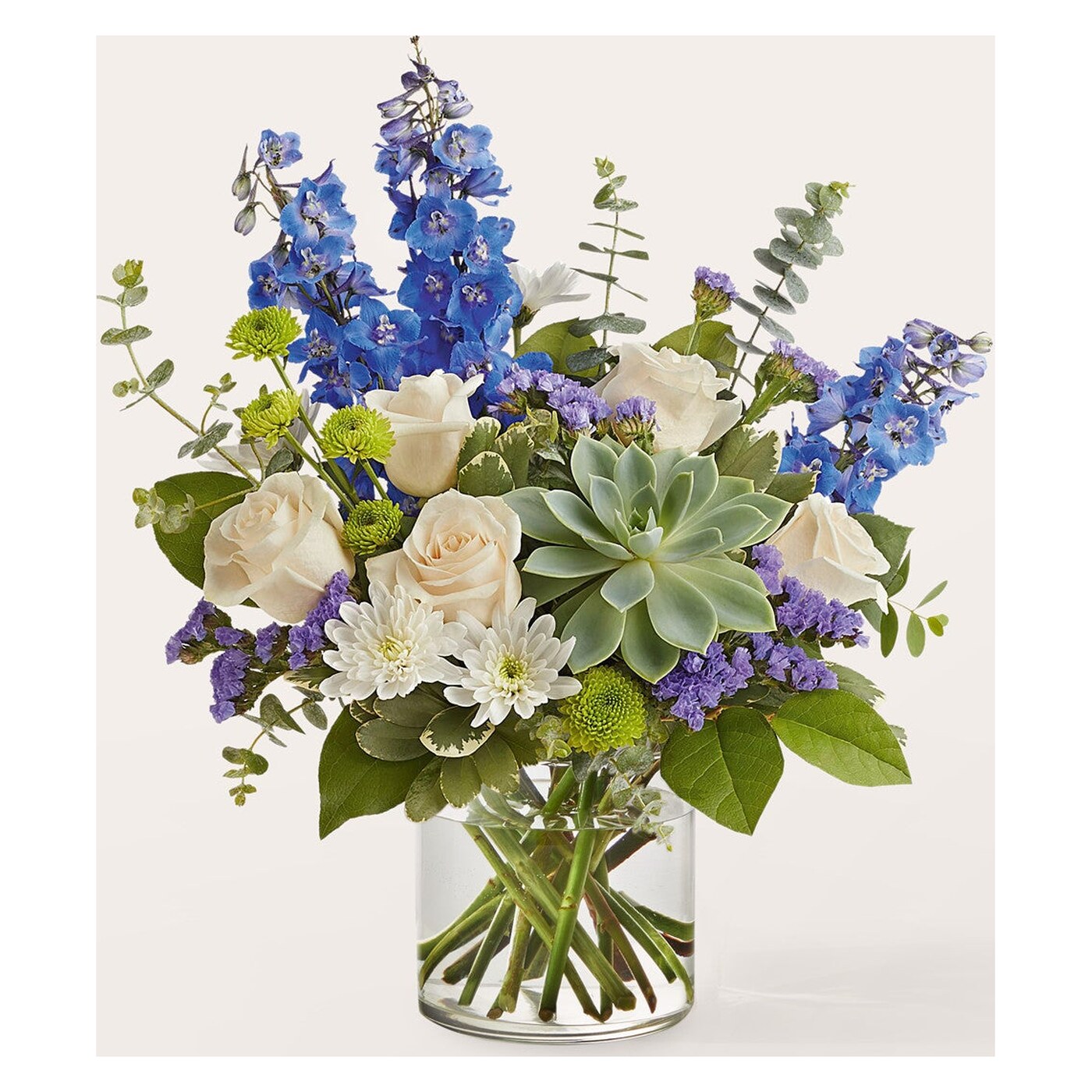 Cerulean Waves Bouquet arrangement option 3