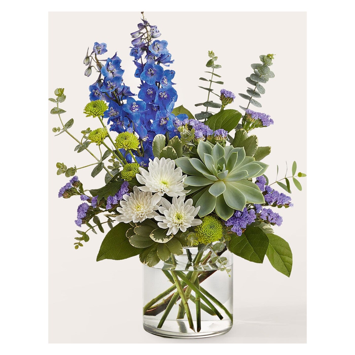 Cerulean Waves Bouquet flower arrangement
