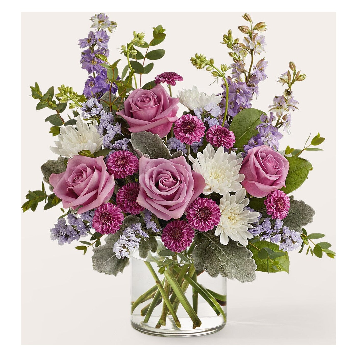 Violet Frost Bouquet arrangement option 2