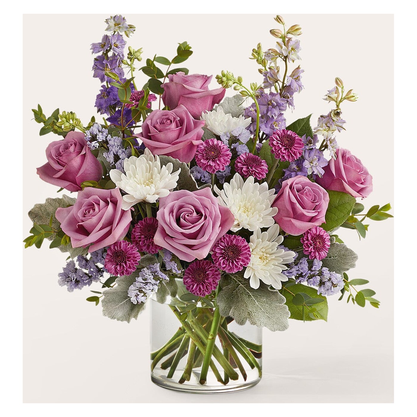 Violet Frost Bouquet arrangement option 3