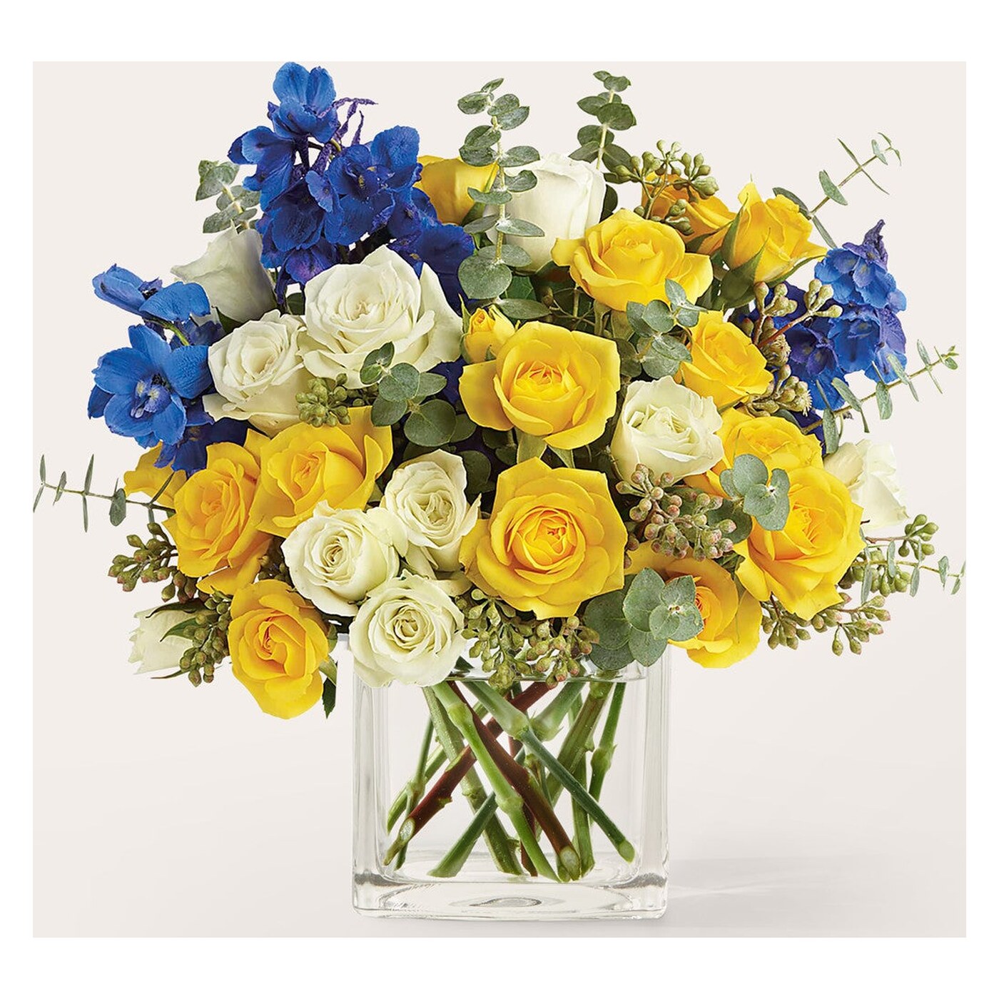 Sparkling Citrine Bouquet arrangement option 2
