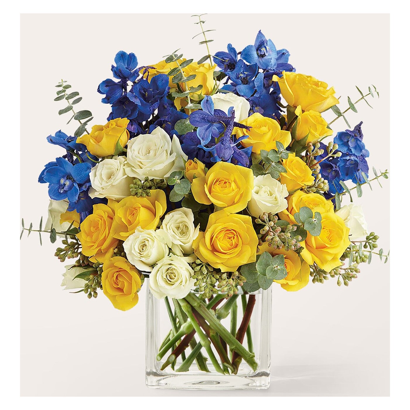 Sparkling Citrine Bouquet arrangement option 3