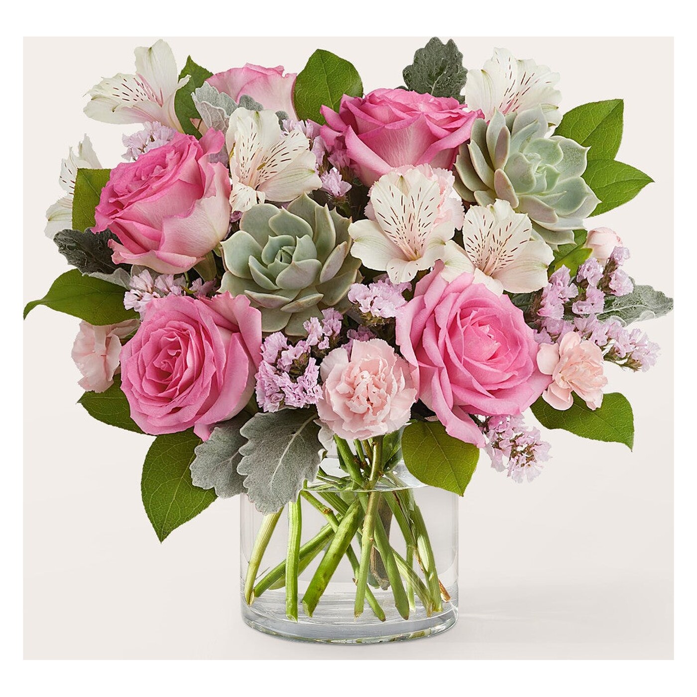 Dusty Rose Bouquet arrangement option 3