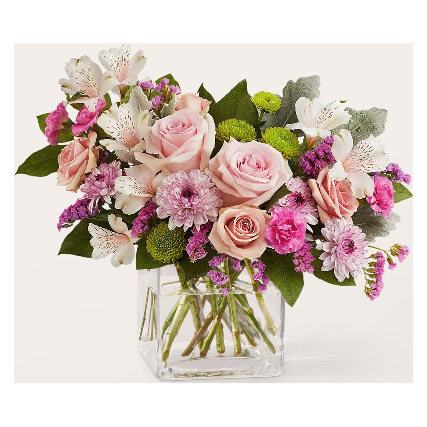 Pink Suede Bouquet arrangement option 2