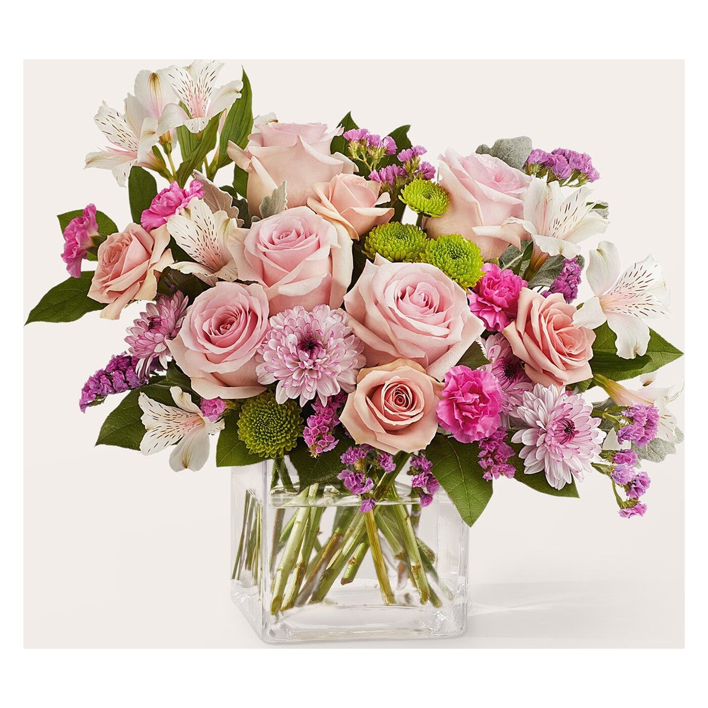 Pink Suede Bouquet arrangement option 3