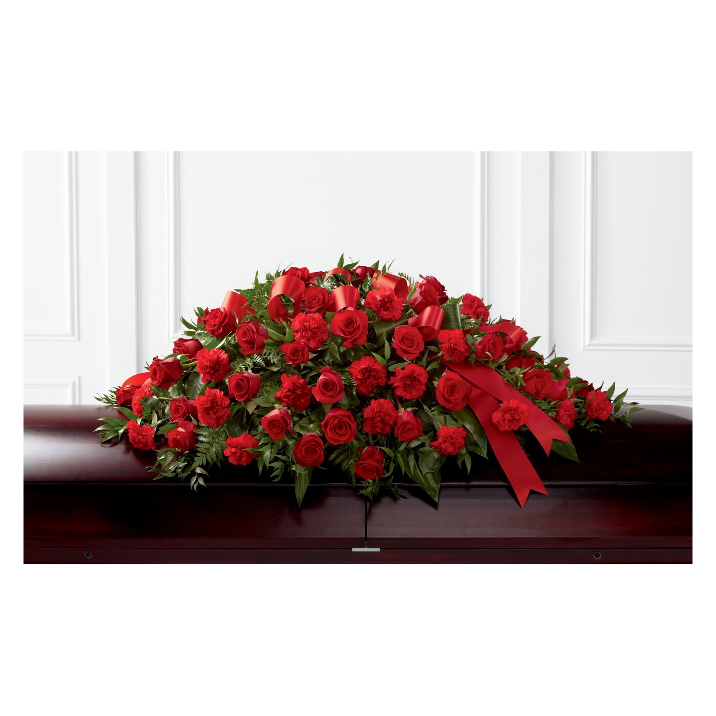 Tribute of Life Casket Spray arrangement option 2
