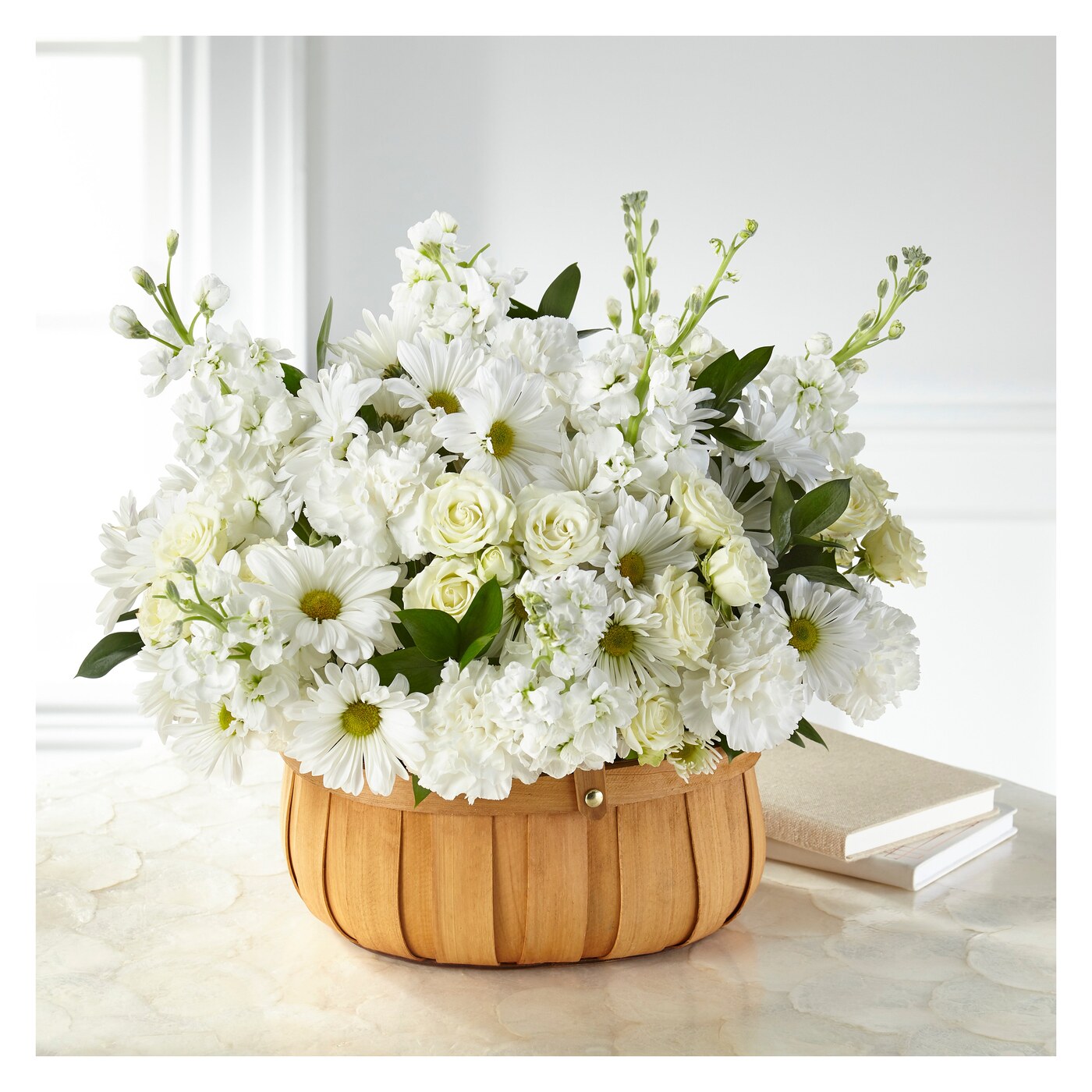 Graceful Garden Basket arrangement option 2