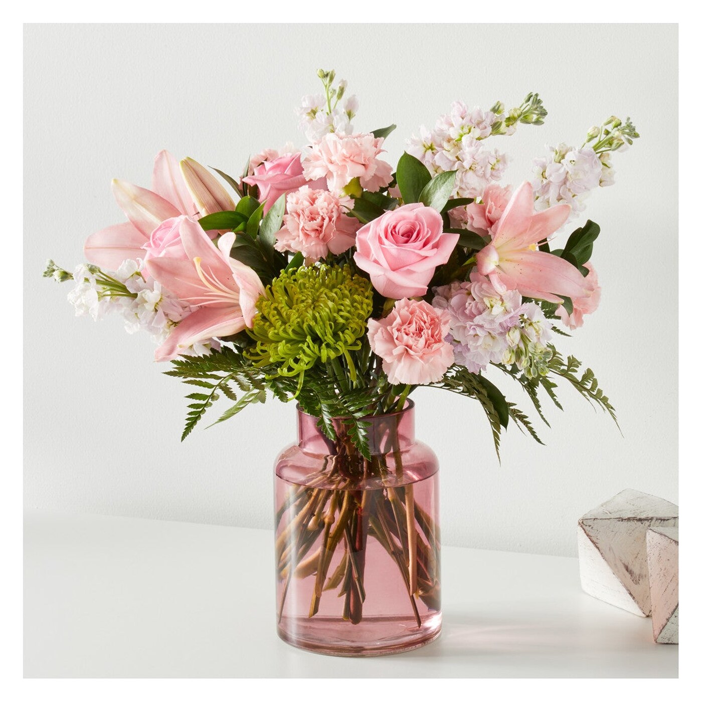 Pretty in Pink Bouquet arrangement option 2
