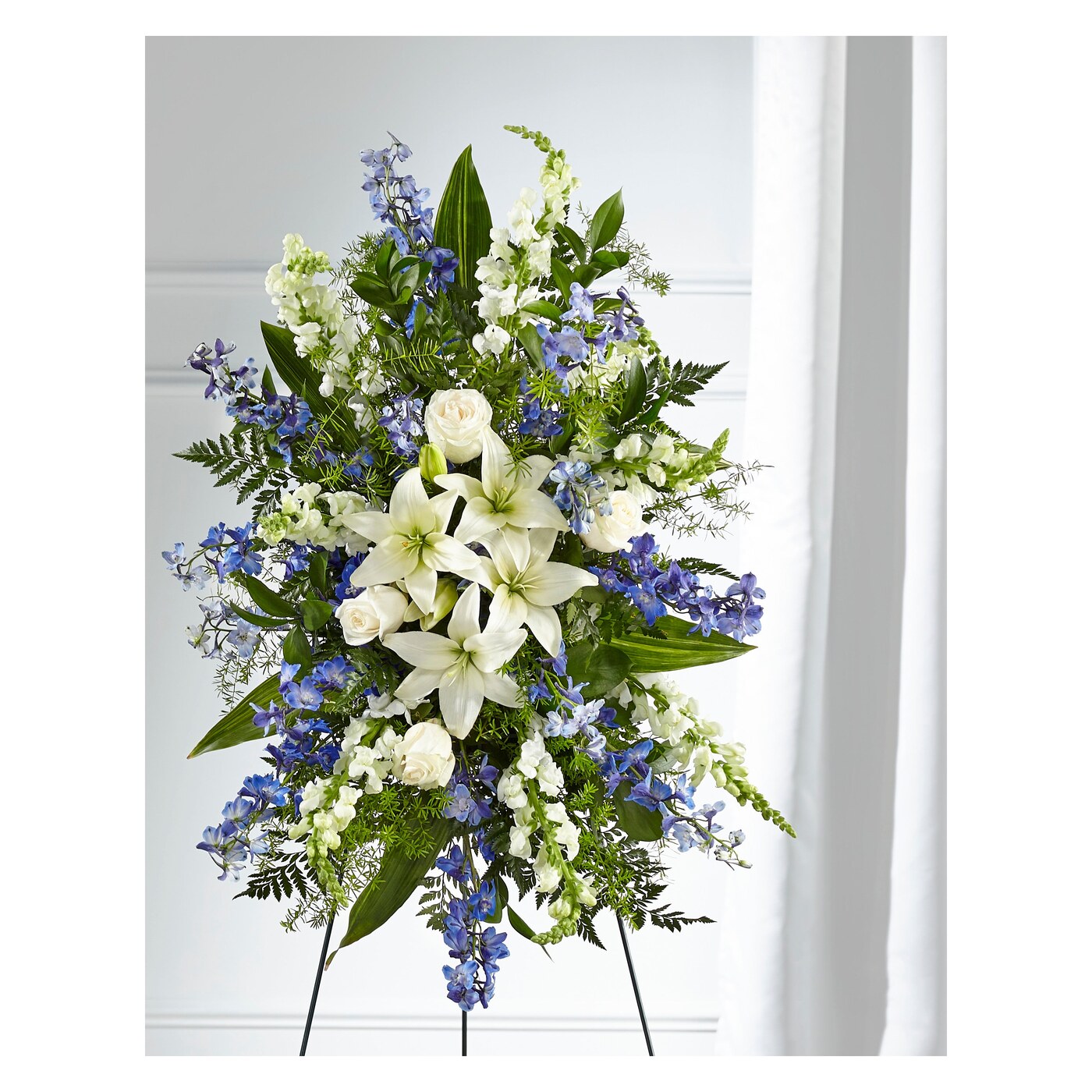 Faithful Friend Standing Spray arrangement option 3