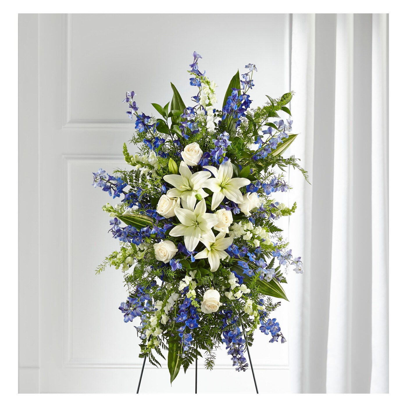 Faithful Friend Standing Spray arrangement option 2