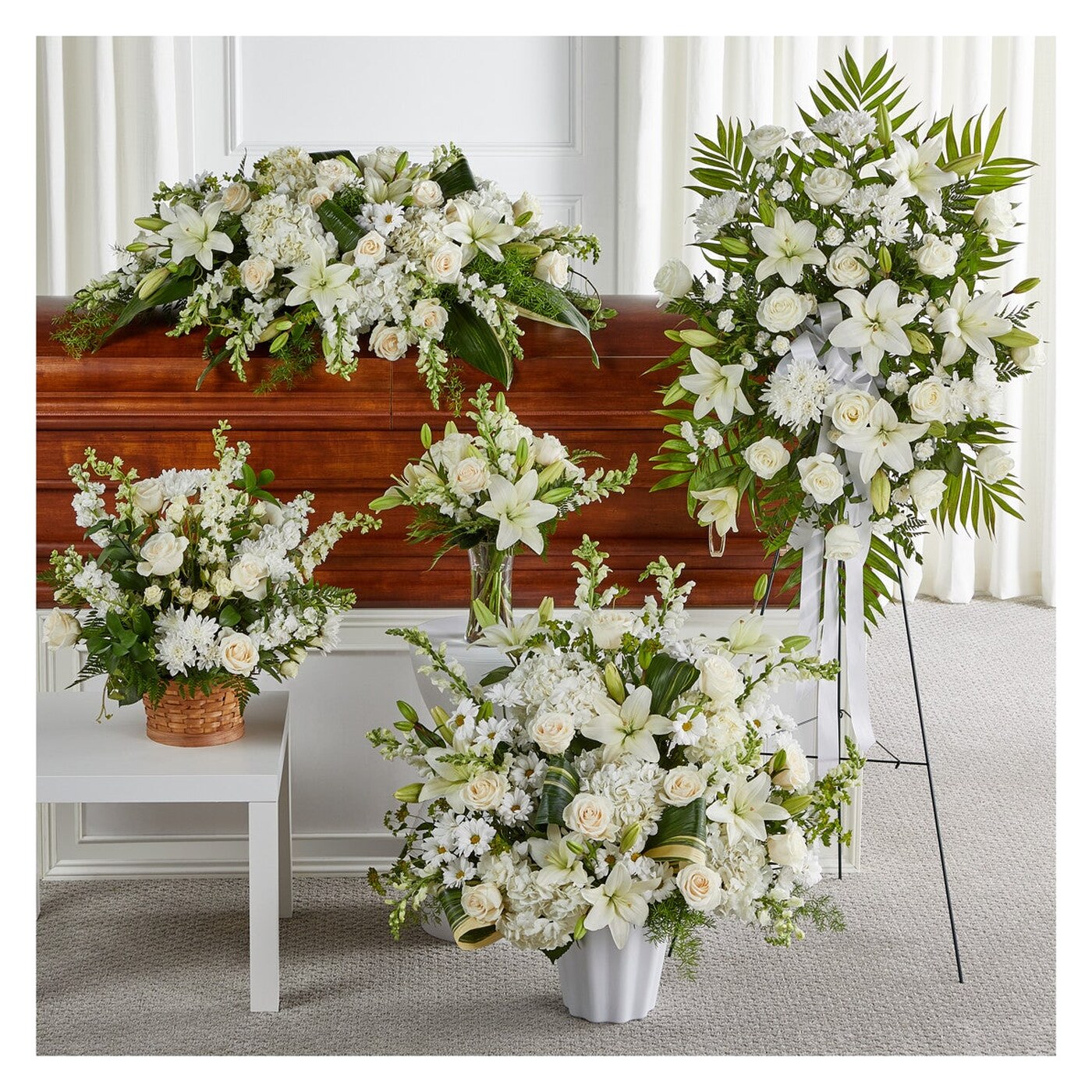 Sincerest Condolences Bundles arrangement option 5