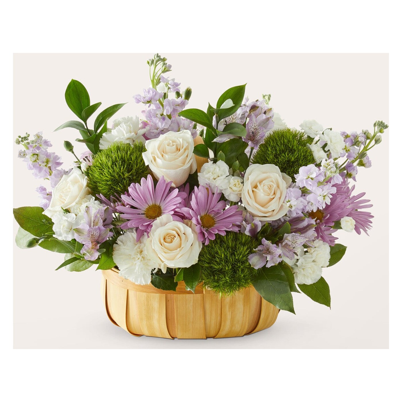 Peace & Love Basket arrangement option 3