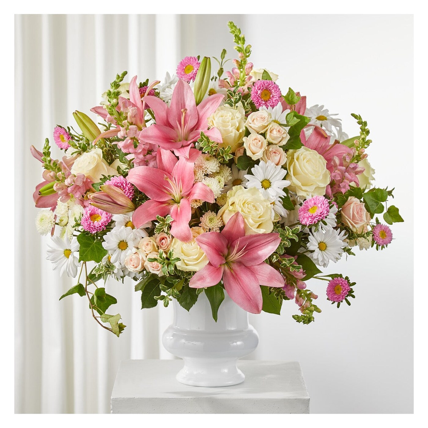 Empathetic Blooms Urn Arrangement arrangement option 3