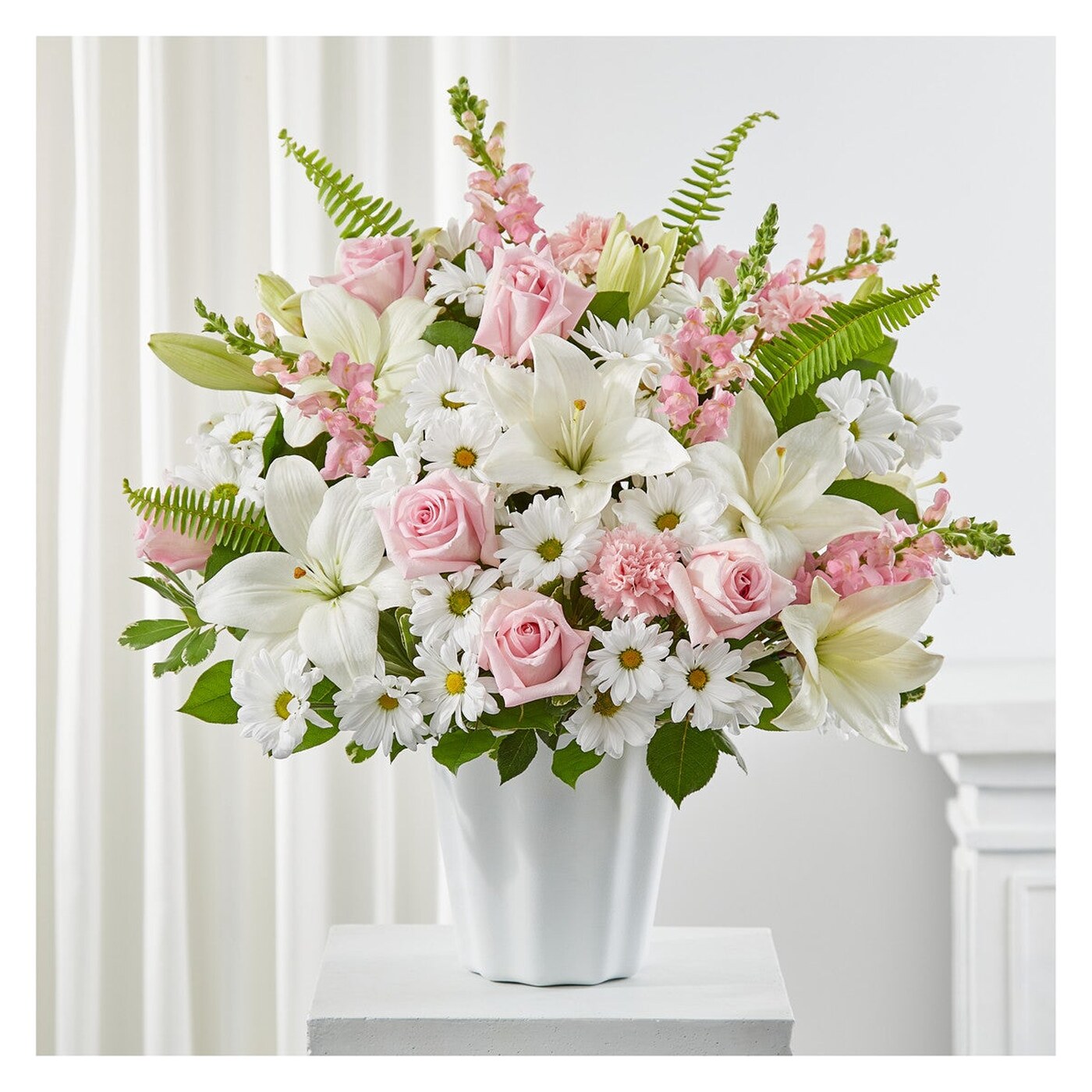 Soft Touch Tabletop Basket arrangement option 3