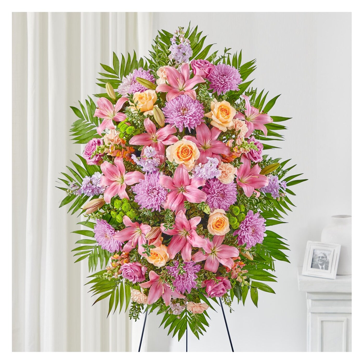 Love & Light Standing Spray arrangement option 3