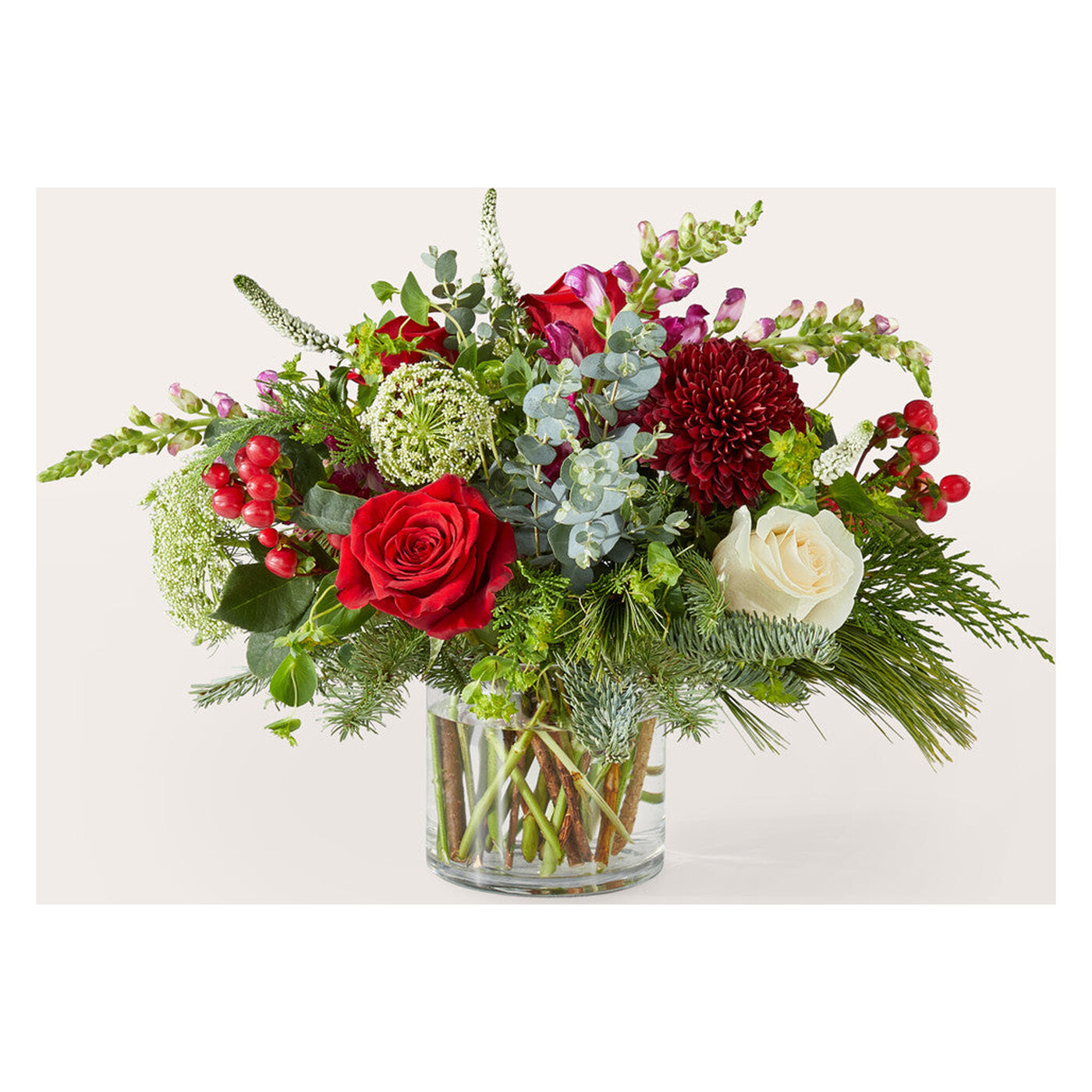 Cranberry Fizz Bouquet arrangement option 2