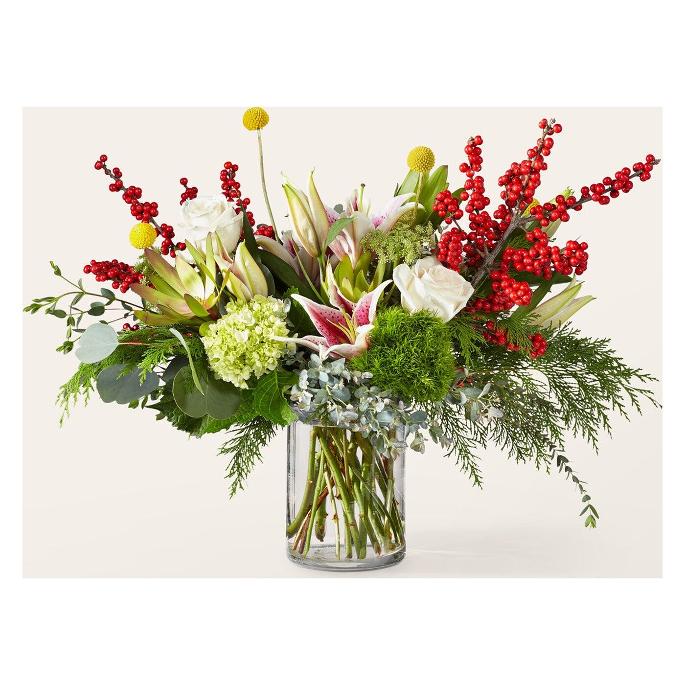 Berry & Bright Bouquet arrangement option 3