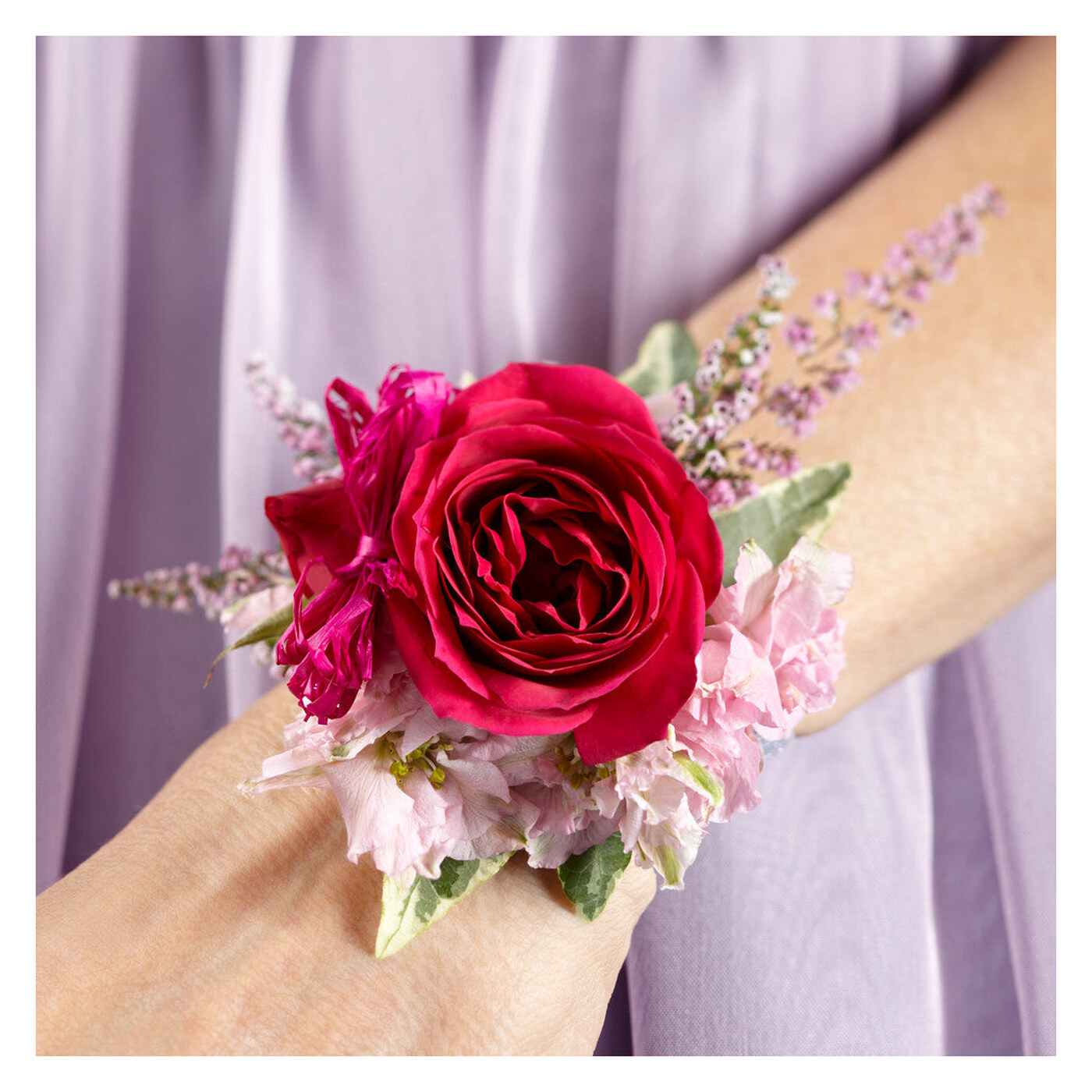 Rose Charm Corsage flower arrangement