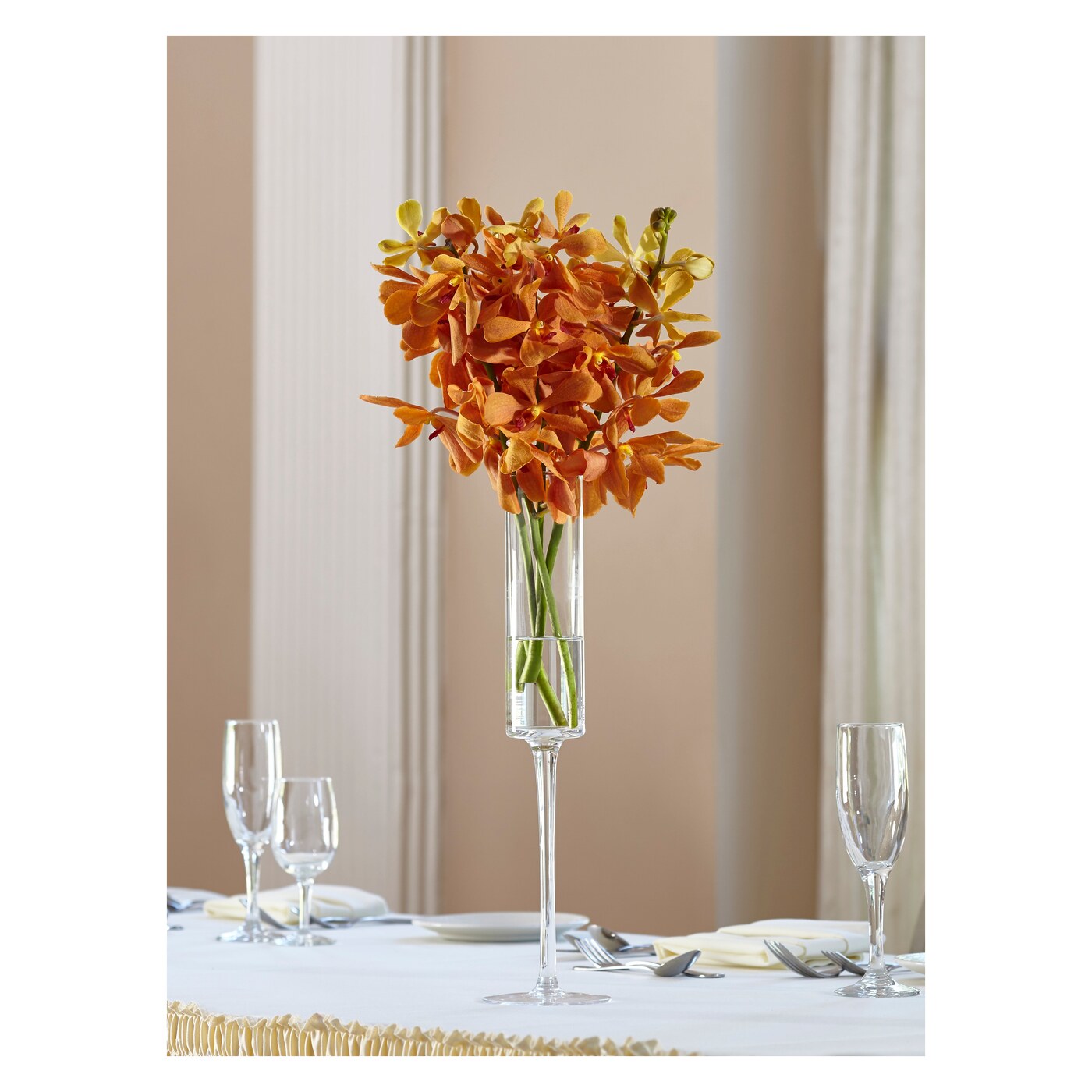 Orange Mokara Bouquet flower arrangement