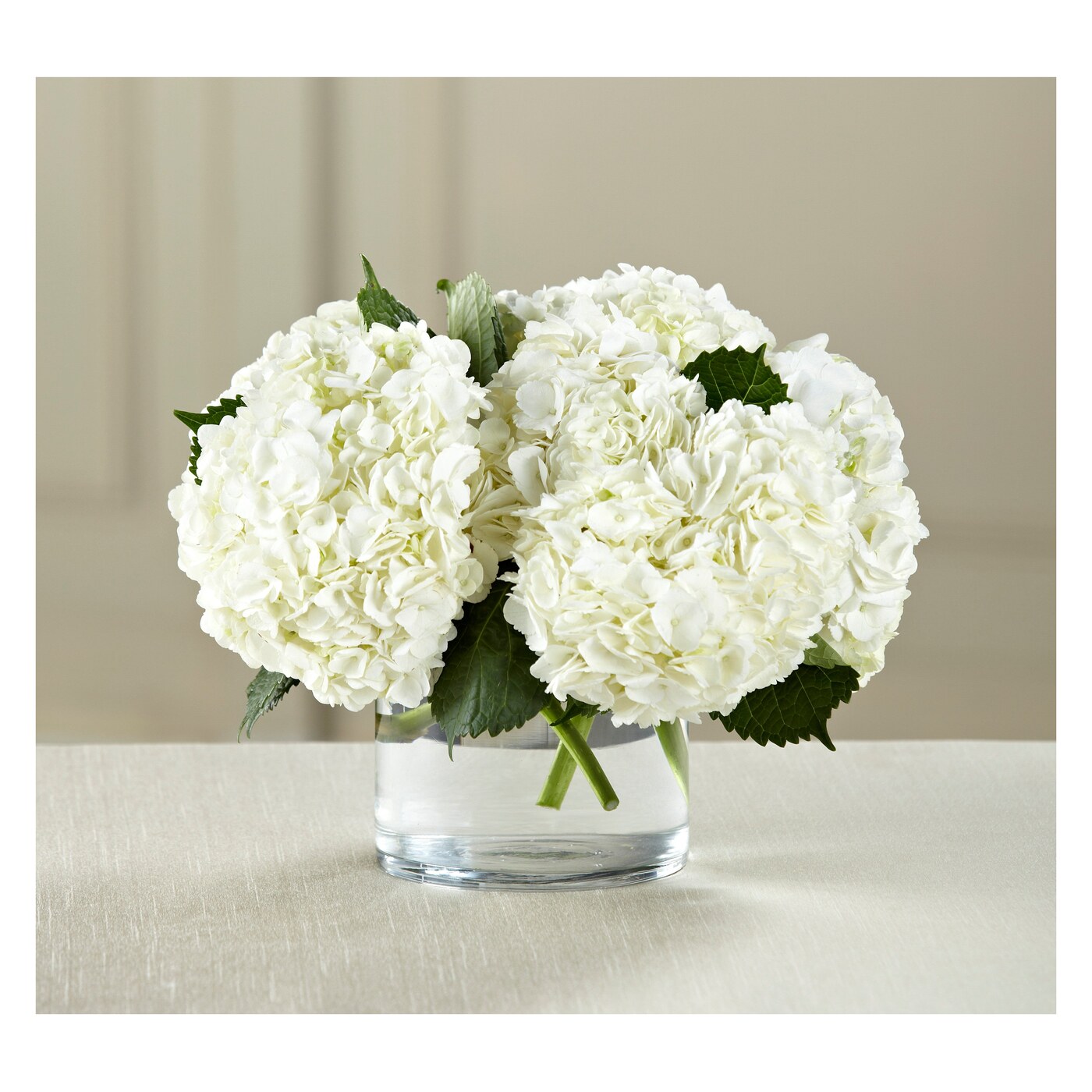 White Hydrangea Bouquet flower arrangement